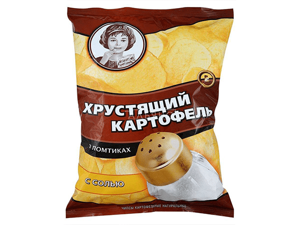 Картофельные чипсы "Девочка" 40 гр. в Нижнем Новгороде