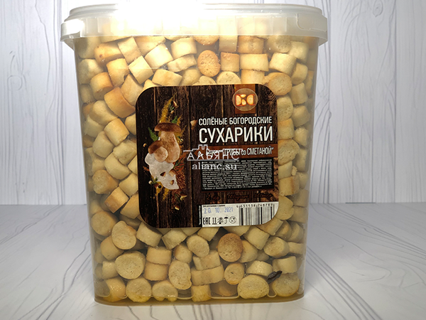Сухарики с грибами и сметаной в Нижнем Новгороде
