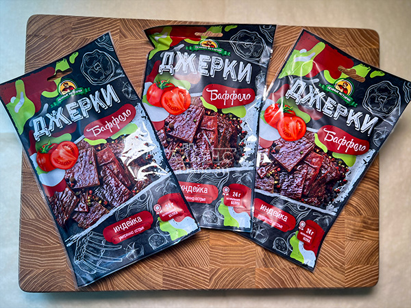 Джерки из индейки "Баффало" 45 гр. в Нижнем Новгороде