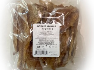 Сухарики с грибами и сметаной: Минтай спинка широкая (МиЛара)