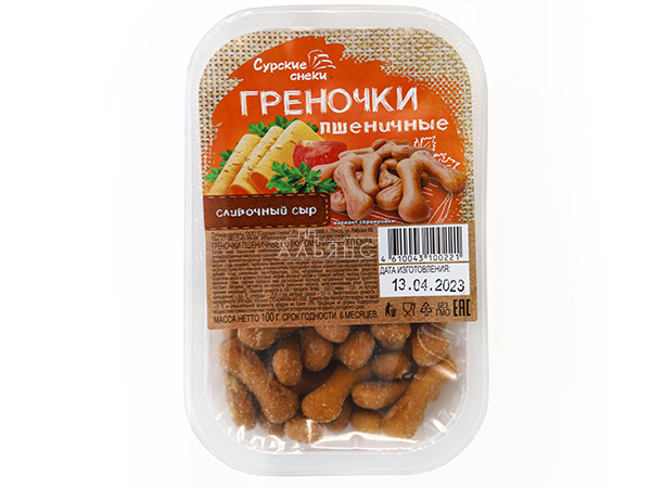 Сурские (ПШЕНИЧНЫЕ) Сливочный сыр (100 гр) в Нижнем Новгороде