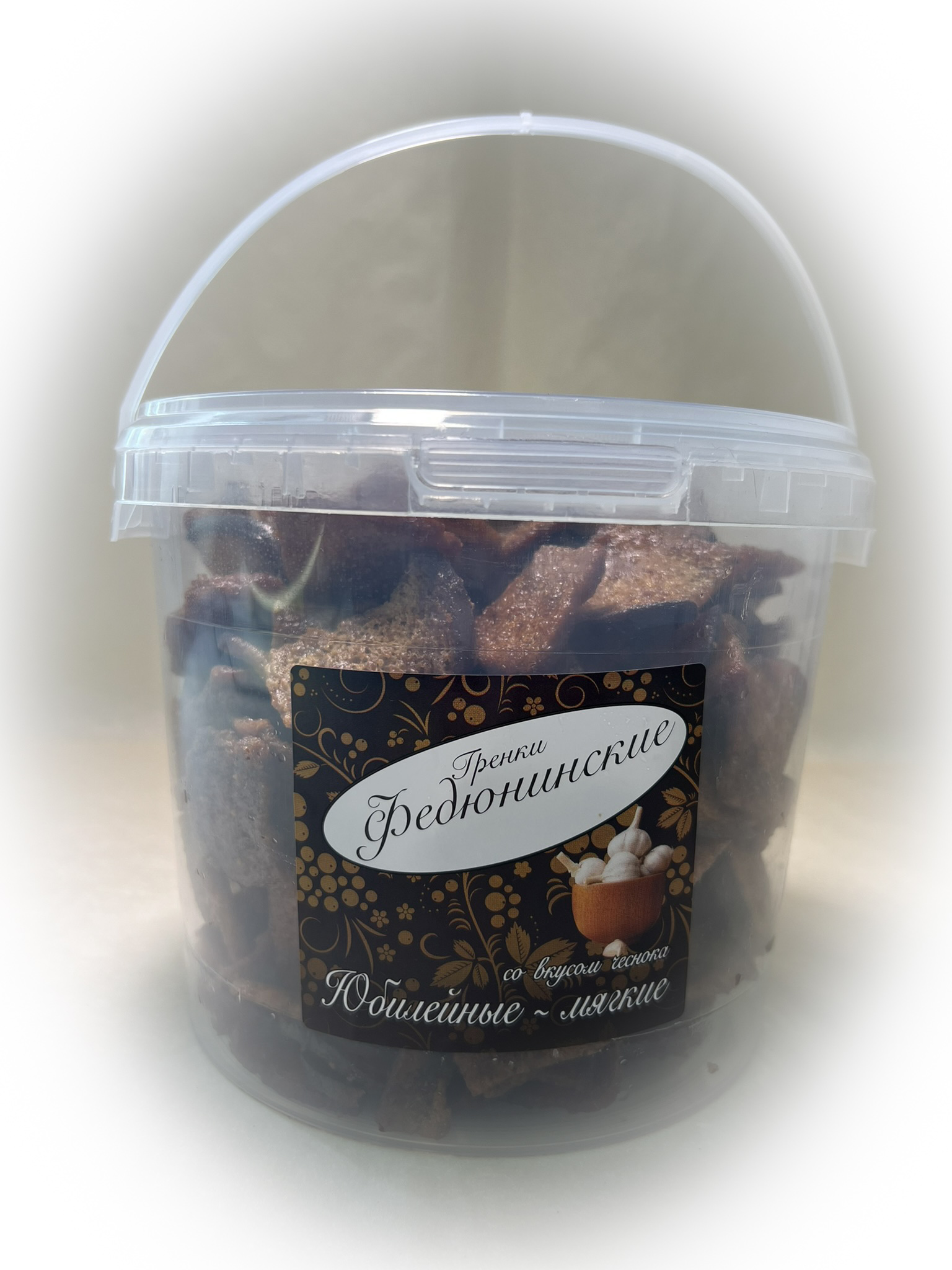 Гренки "ФЕДЮНИНСКИЕ" "Чеснок" (ведро 900 гр.) в Нижнем Новгороде