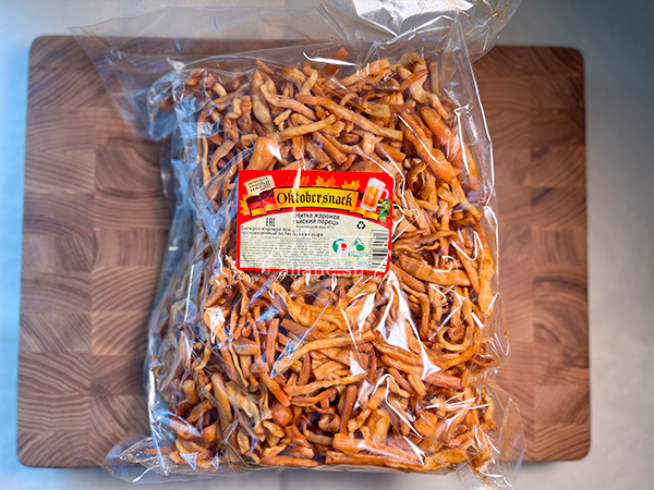 Нитка ЖАРЕНАЯ "Тайский перец" Oktobersnack 1 кг (сырный продукт) в Нижнем Новгороде