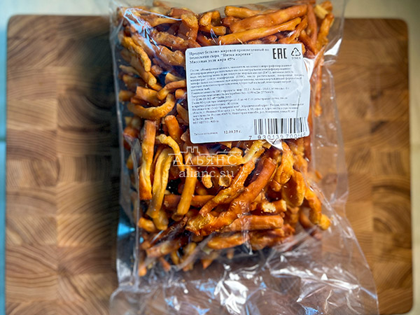 Нитка ЖАРЕНАЯ  Oktobersnack1 кг (сырный продукт) в Нижнем Новгороде