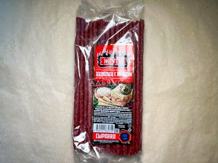 Колбаски МИНИ со вкусом аджики с/к (100 гр): Кнуты Жгучий со вкусом  