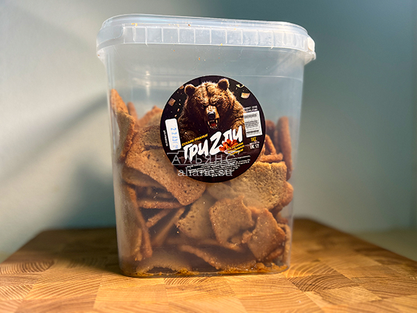 Ведро Ржаные гренки со вкусом Крылышки Барбекю (1 кг) в Нижнем Новгороде