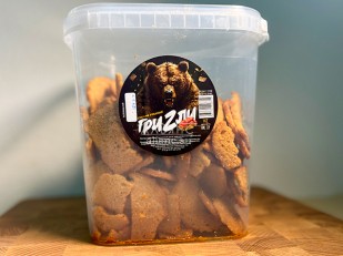 Другие закуски: Ведро Ржаные гренки со вкусом Салями (1 кг)