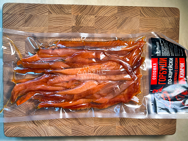 Горбуша соломка по-корейски в Нижнем Новгороде