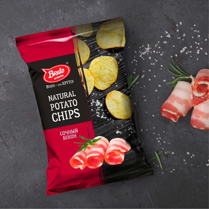 Картофель «Бруто» со вкусом бекона 70 гр. в Нижнем Новгороде