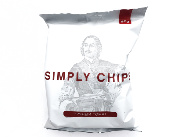 Картофельные чипсы "Simple chips" Пряный томат 80 гр. в Нижнем Новгороде